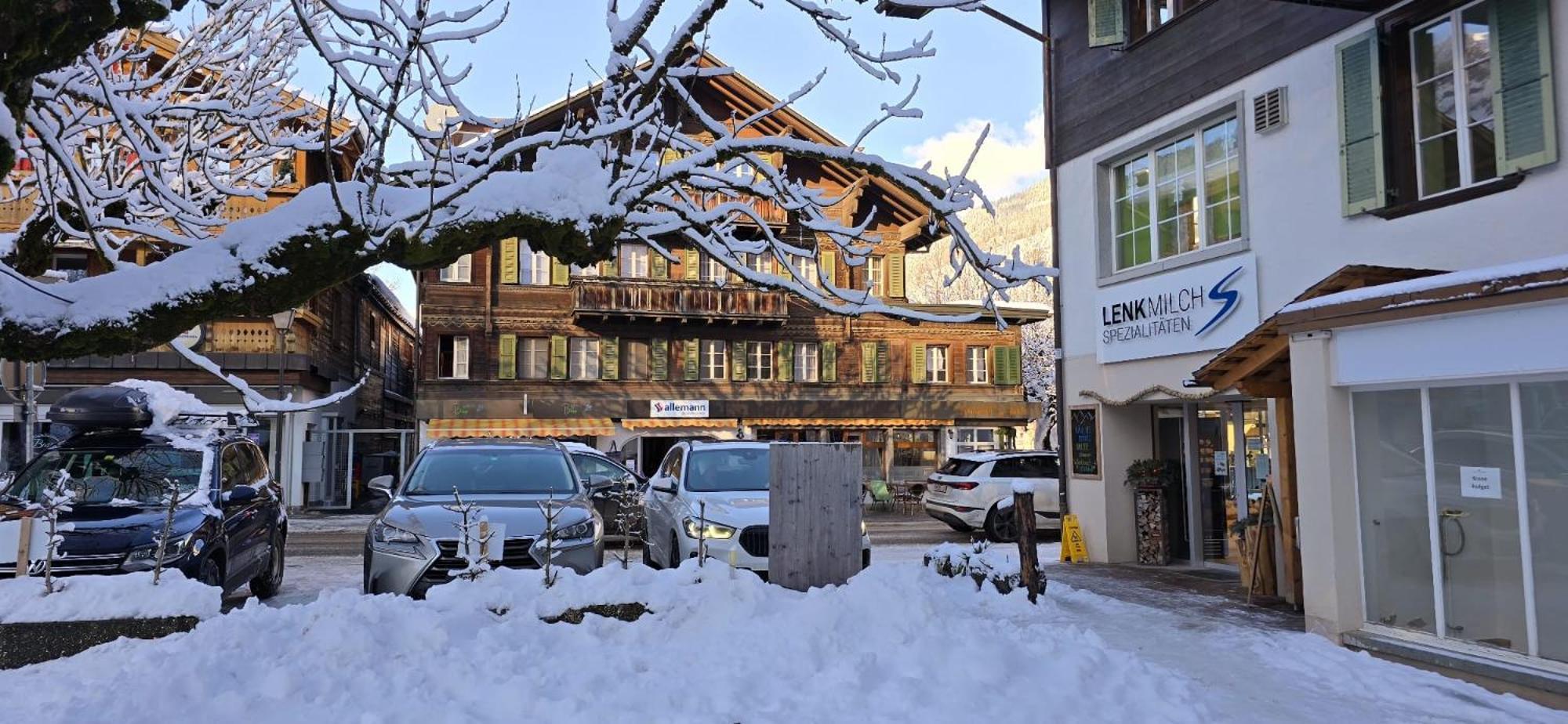 Large Deluxe Studio For 2 - Chalet Lovo Lenk im Simmental Exterior foto